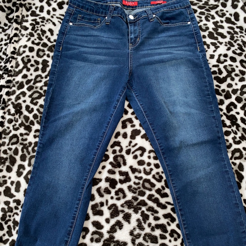 Guess Blue Mid Rise Jean
